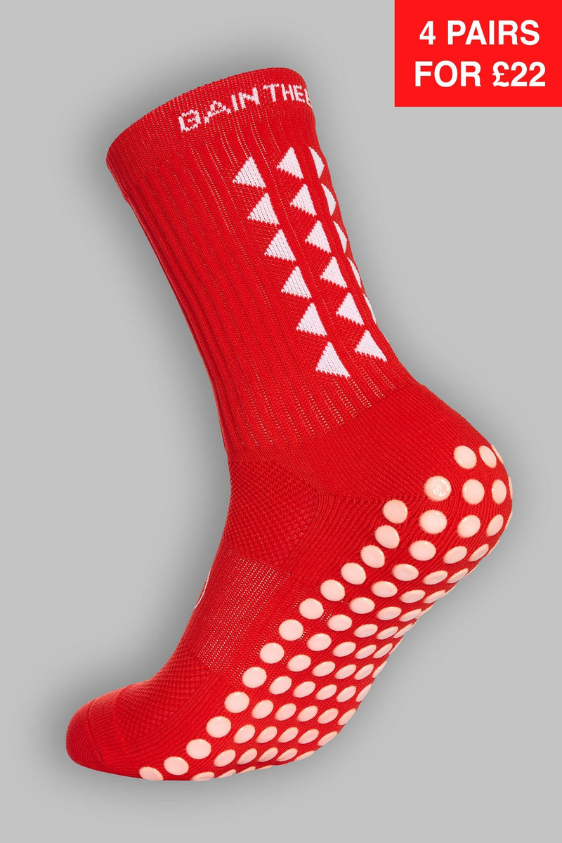 S4S Grip Socks - Single Pack - Red
