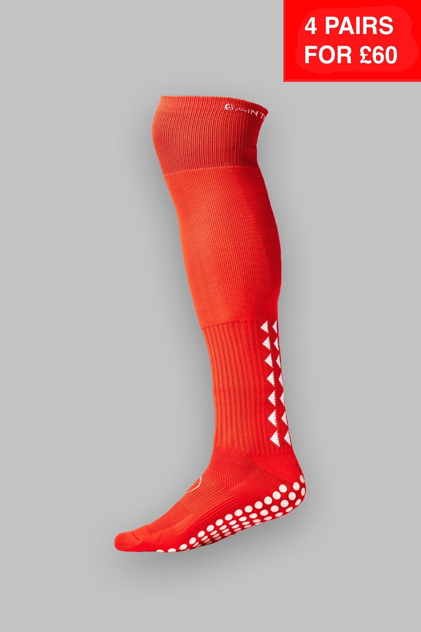 GRIP SOCKS 2.0  Full Length - Red