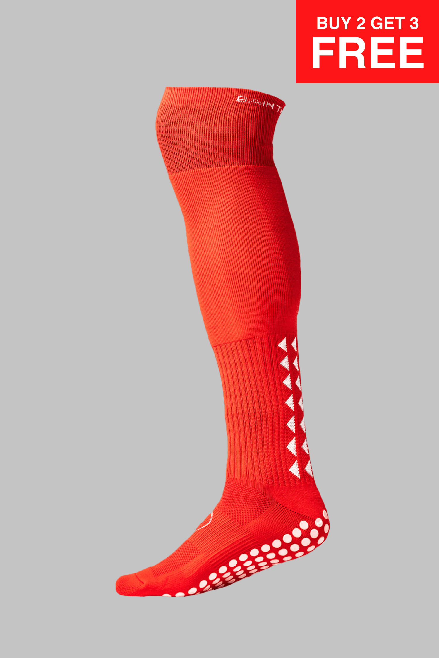 GRIP SOCKS 2.0  Full Length - Red