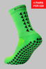 GRIP SOCKS 2.0  MidCalf Length - Green - Gain The Edge Official