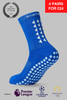 GRIP SOCKS 3.0  MidCalf Length - Blue - Gain The Edge Official