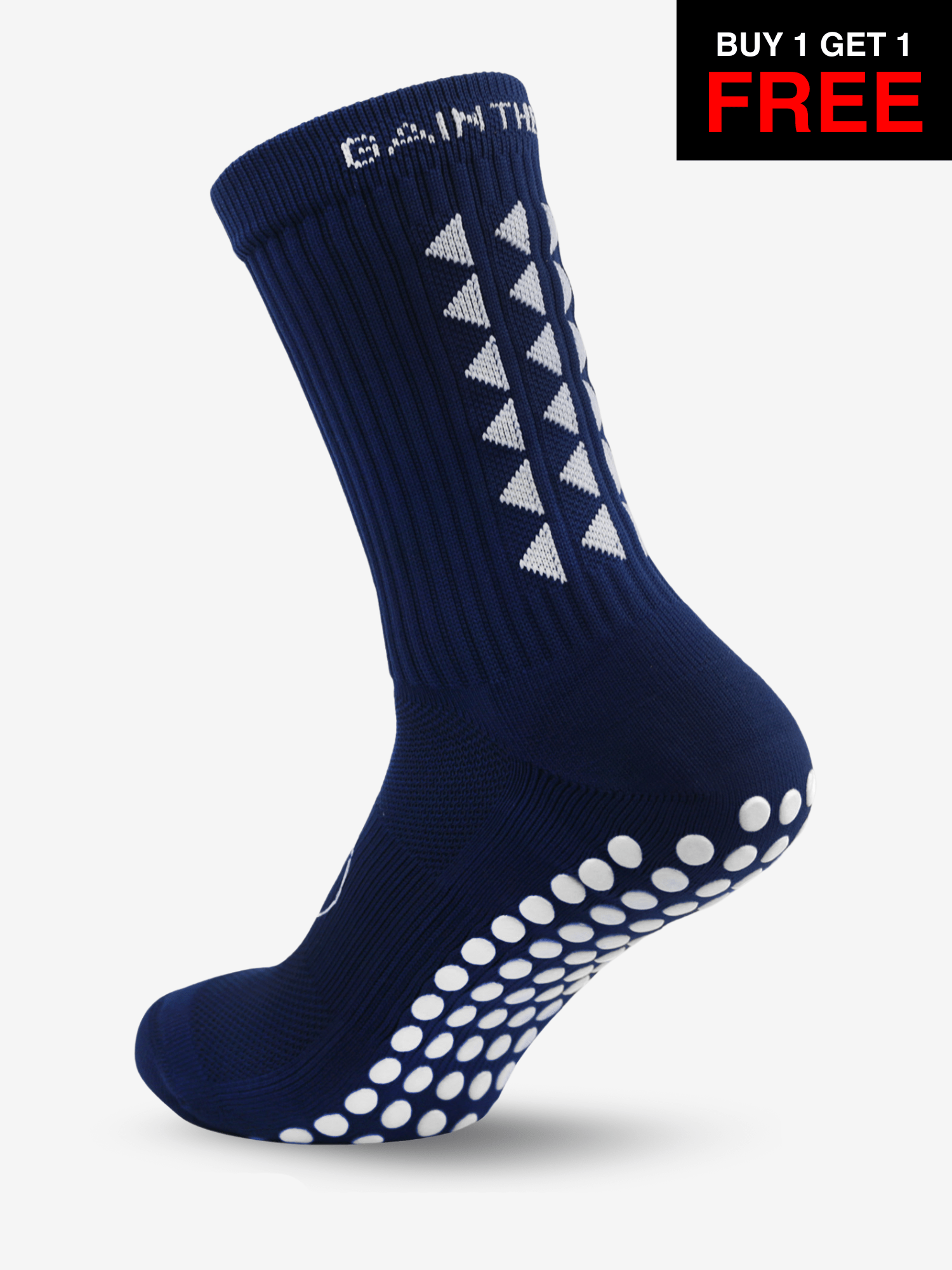 GRIP SOCKS 3.0  MidCalf Length - Navy Blue - BF SALE - Gain The Edge Official