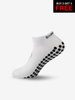 Ankle Grip Socks - White - SALE BUY 2 GET 3 FREE - Gain The Edge Official