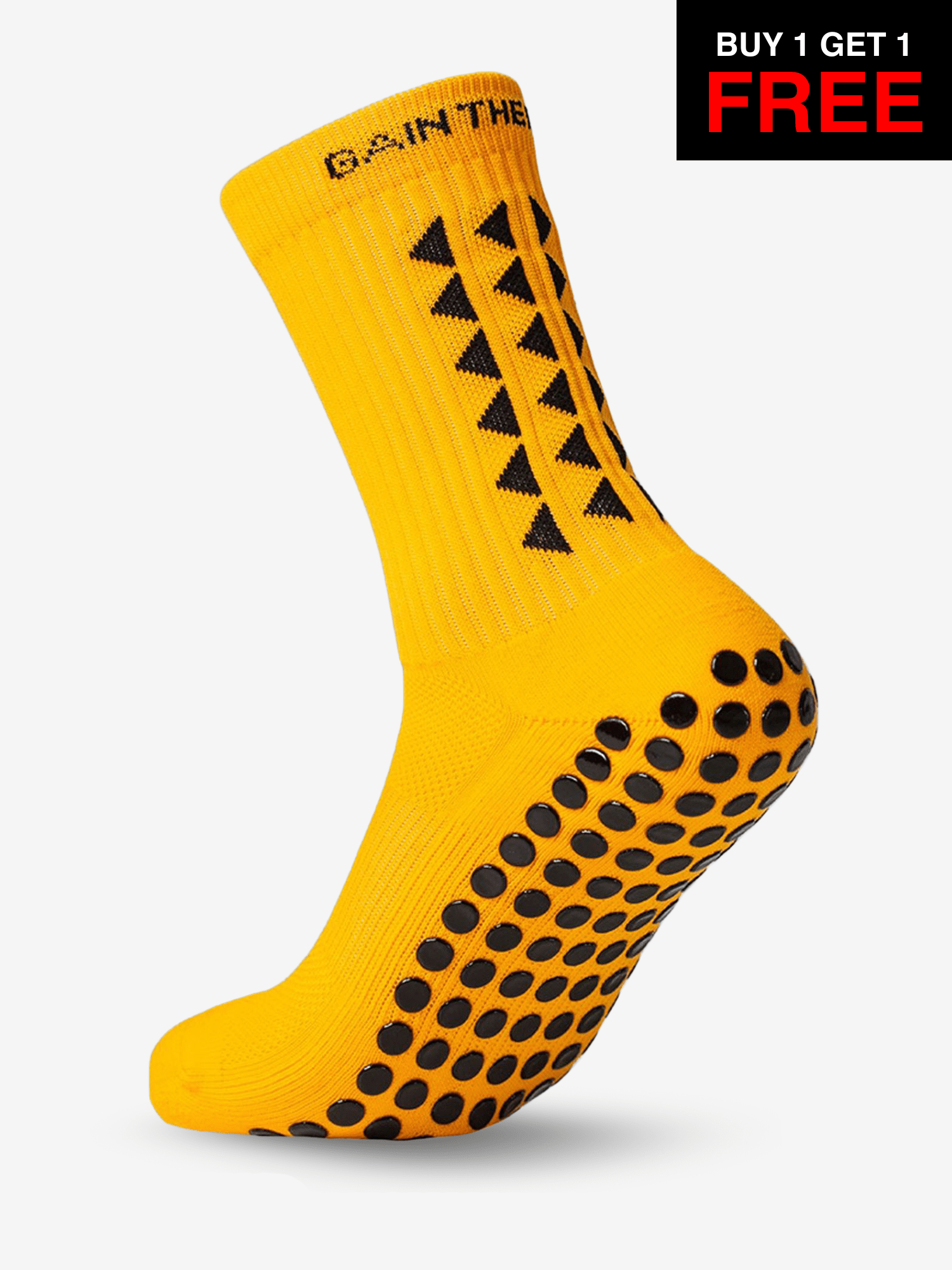 GRIP SOCKS 3.0  MidCalf Length - Orange - BF SALE - Gain The Edge Official