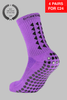 GRIP SOCKS 3.0  MidCalf Length - Purple - Gain The Edge Official