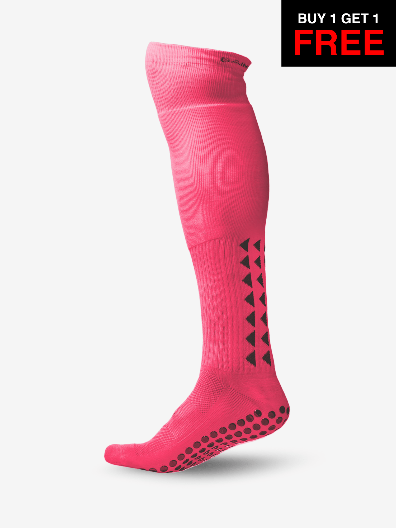 GRIP SOCKS 2.0  Full Length - Pink - BF SALE - Gain The Edge Official