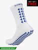 LIMITED EDITION GRIP SOCKS 2.0 - White & Blue - WAREHOUSE SALE BUY 1 GET 1 FREE - Gain The Edge Official