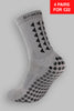 GRIP SOCKS 2.0  MidCalf Length - Grey - Gain The Edge Official