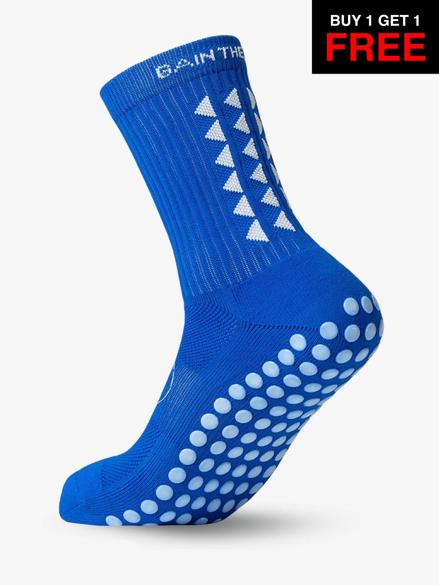 GRIP SOCKS 3.0  MidCalf Length - Blue - BF SALE - Gain The Edge Official
