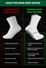BAREFOOT GRIP SOCKS 3.0 MidCalf Length - White - Gain The Edge Official