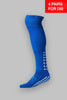 GRIP SOCKS 2.0  Full Length - Blue - Gain The Edge Official