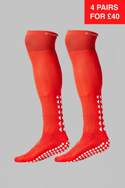 GRIP SOCKS 2.0  Full Length - Red