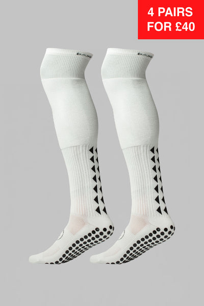GRIP SOCKS 2.0  Full Length - White