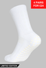 WHITEOUT EDITION GRIP SOCKS 2.0 MIDCALF LENGTH - Gain The Edge Official