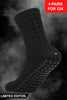 BLACKOUT EDITION GRIP SOCKS 2.0 MIDCALF LENGTH - Gain The Edge Official