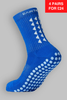 GRIP SOCKS 2.0  MidCalf Length - Blue - Gain The Edge Official