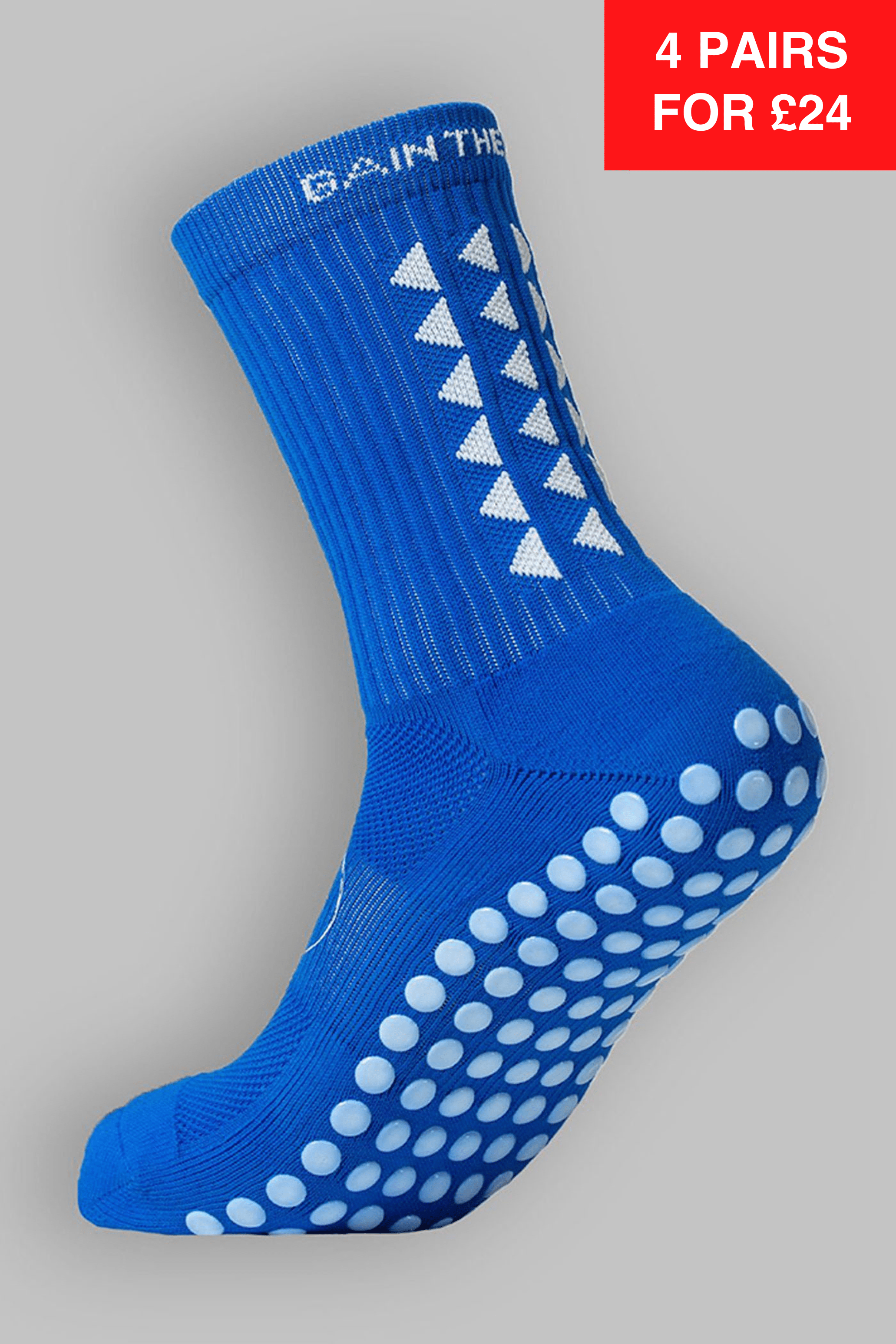 GRIP SOCKS 2.0  MidCalf Length - Blue