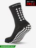 GRIP SOCKS 2.0 MidCalf Length - Black - WAREHOUSE SALE BUY 1 GET 1 FREE - Gain The Edge Official