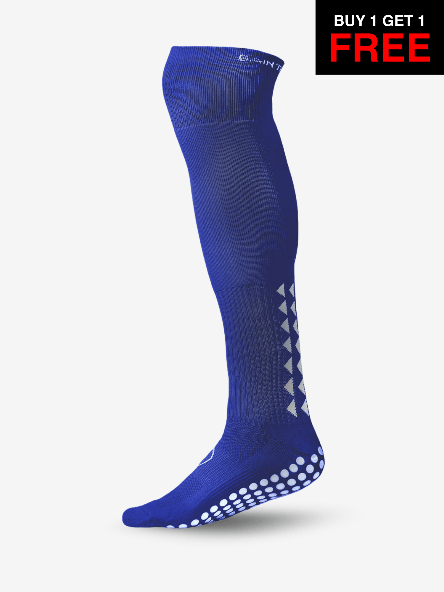 GRIP SOCKS 2.0  Full Length - Navy  - BF SALE - Gain The Edge Official