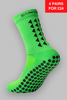 GRIP SOCKS 2.0  MidCalf Length - Green - Gain The Edge Official