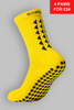 GRIP SOCKS 2.0  MidCalf Length - Yellow - Gain The Edge Official