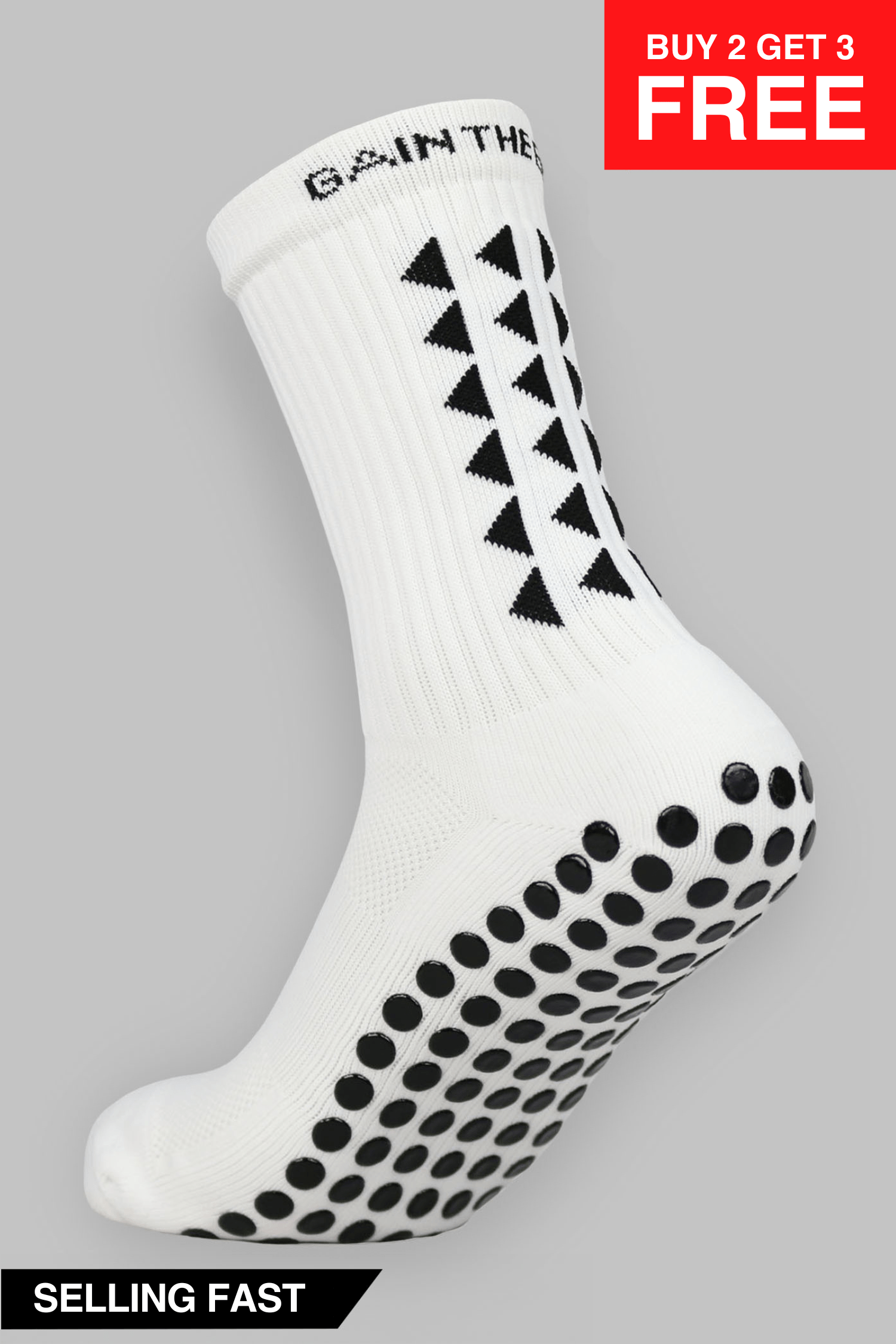 Grip Socks 2.0 - Midcalf Length - Gain The Edge Official