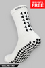 GRIP SOCKS 2.0  MidCalf Length - White - Gain The Edge Official