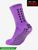 GRIP SOCKS 2.0  MidCalf Length - Purple - WAREHOUSE SALE BUY 1 GET 1 FREE - Gain The Edge Official