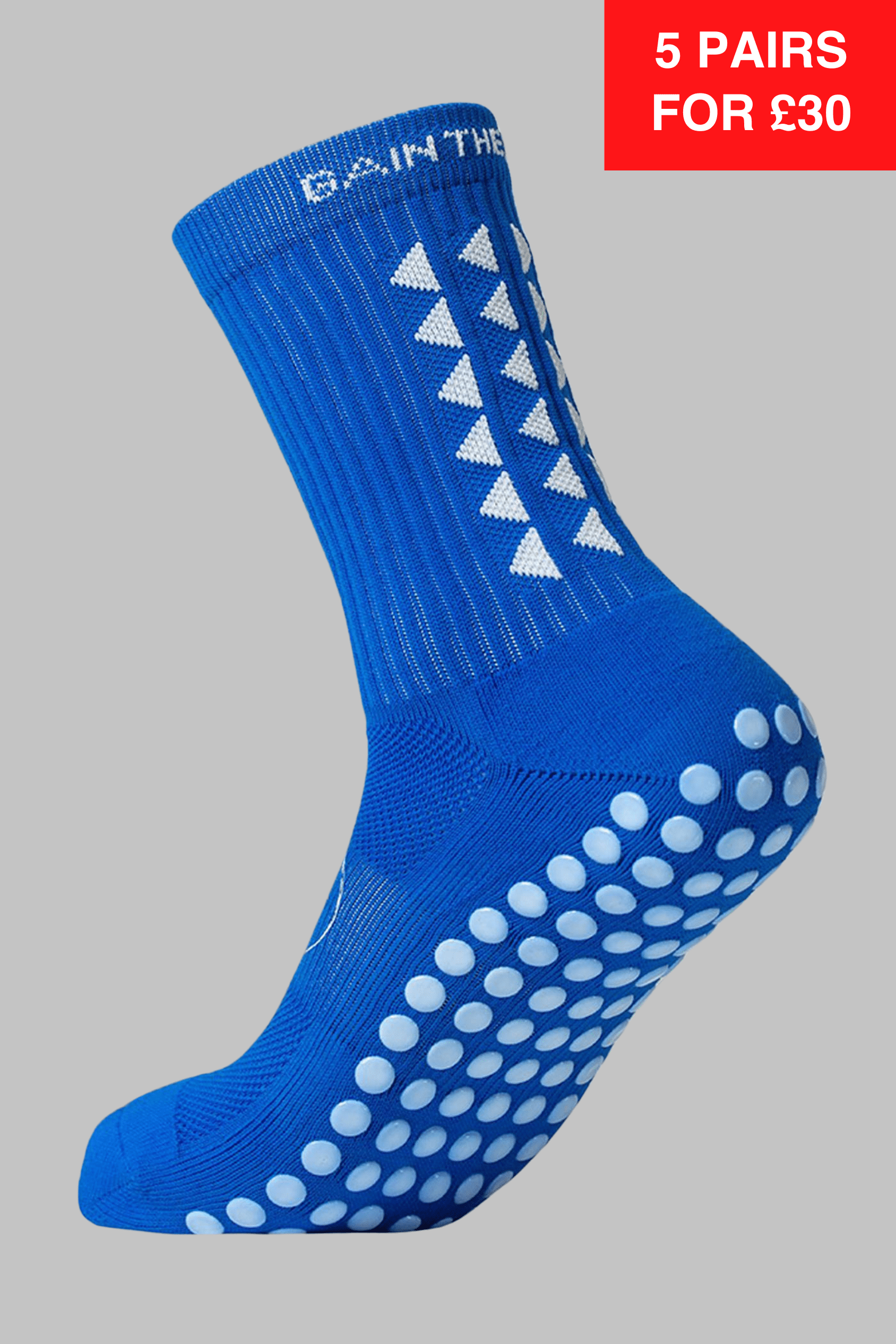 GRIP SOCKS 2.0  MidCalf Length - Blue