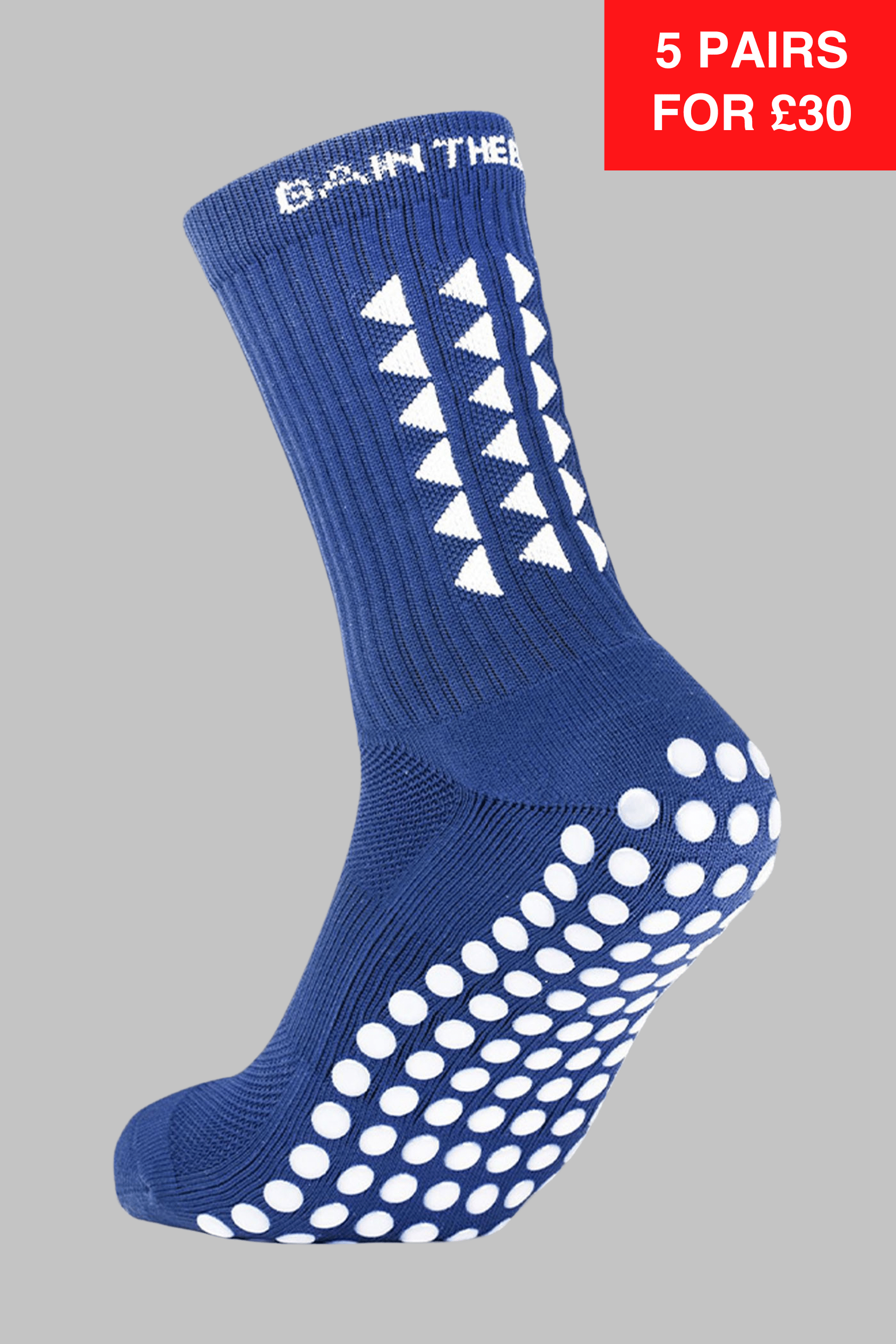 GRIP SOCKS 2.0  MidCalf Length - Navy Blue