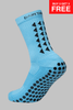 GRIP SOCKS 2.0  MidCalf Length - Light Blue - Gain The Edge Official