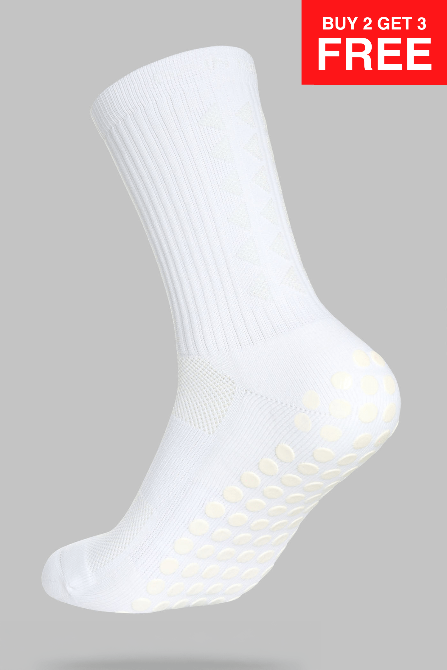 GRIP SOCKS 2.0 midcalf length - WHITEOUT EDITION