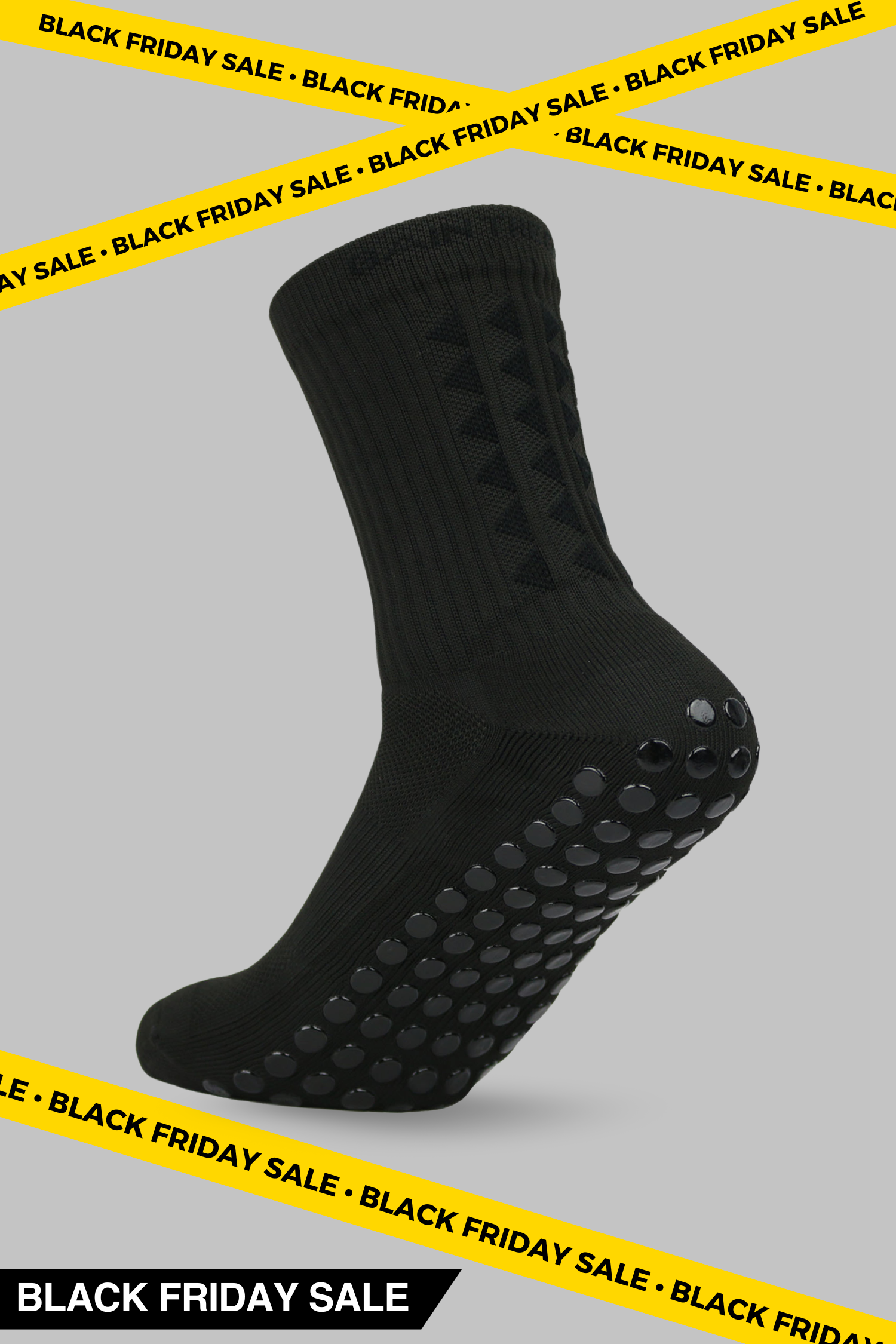 GRIP SOCKS 3.0 midcalf length - BLACKOUT EDITION