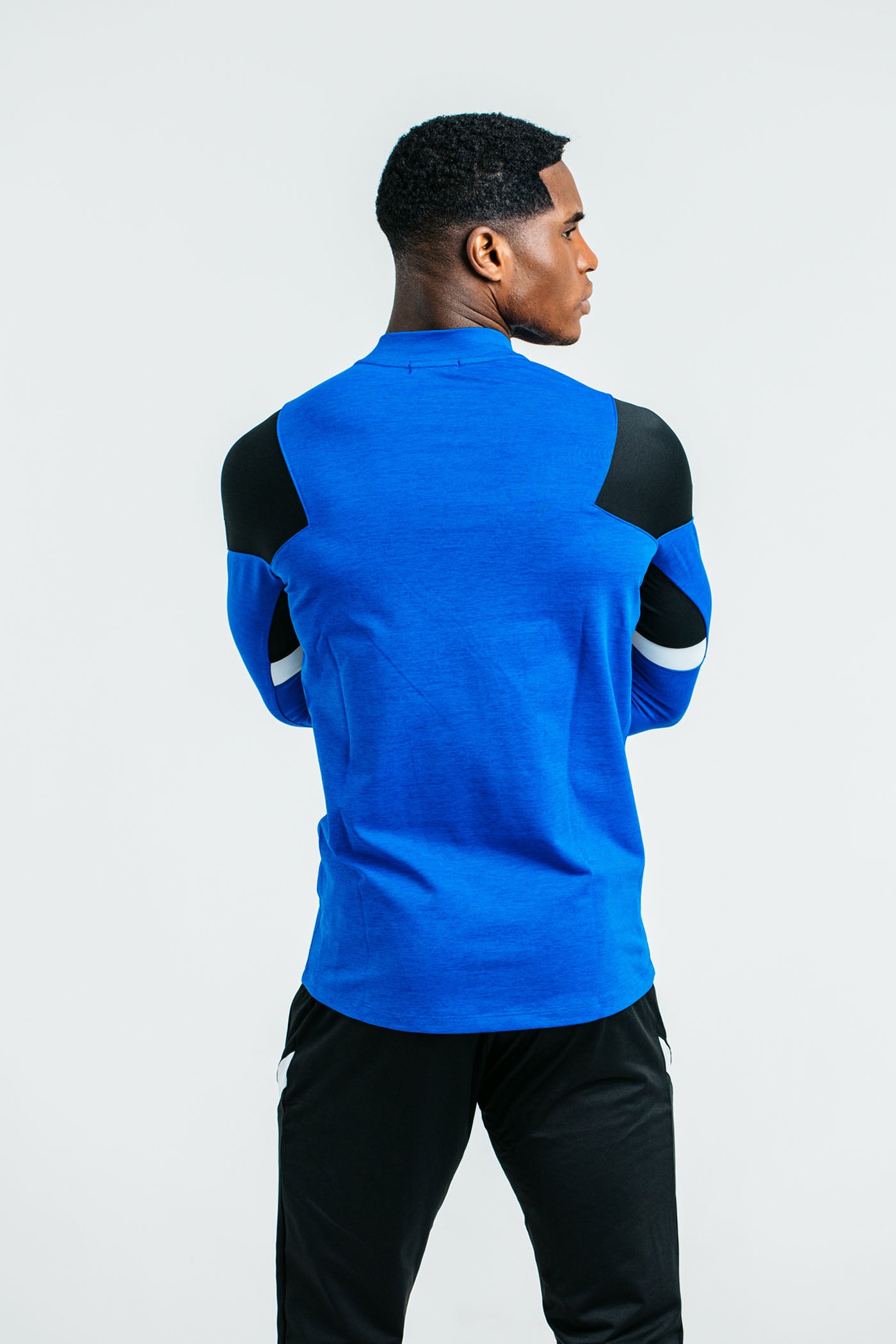 Elite Performance Top In Blue - Gain The Edge Official