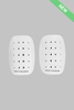 Breathable Shin Pads White - Gain The Edge Official