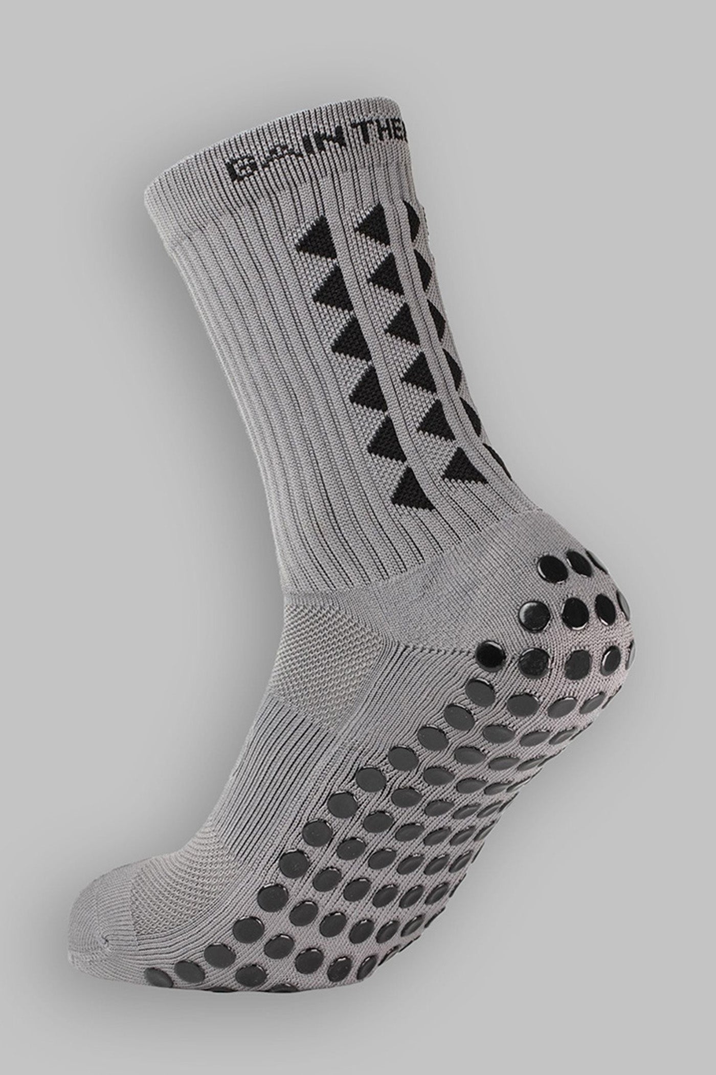 GRIP SOCKS 2.0  MidCalf Length - Grey - Gain The Edge Official