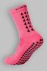 GRIP SOCKS 2.0  MidCalf Length - Pink - Gain The Edge Official