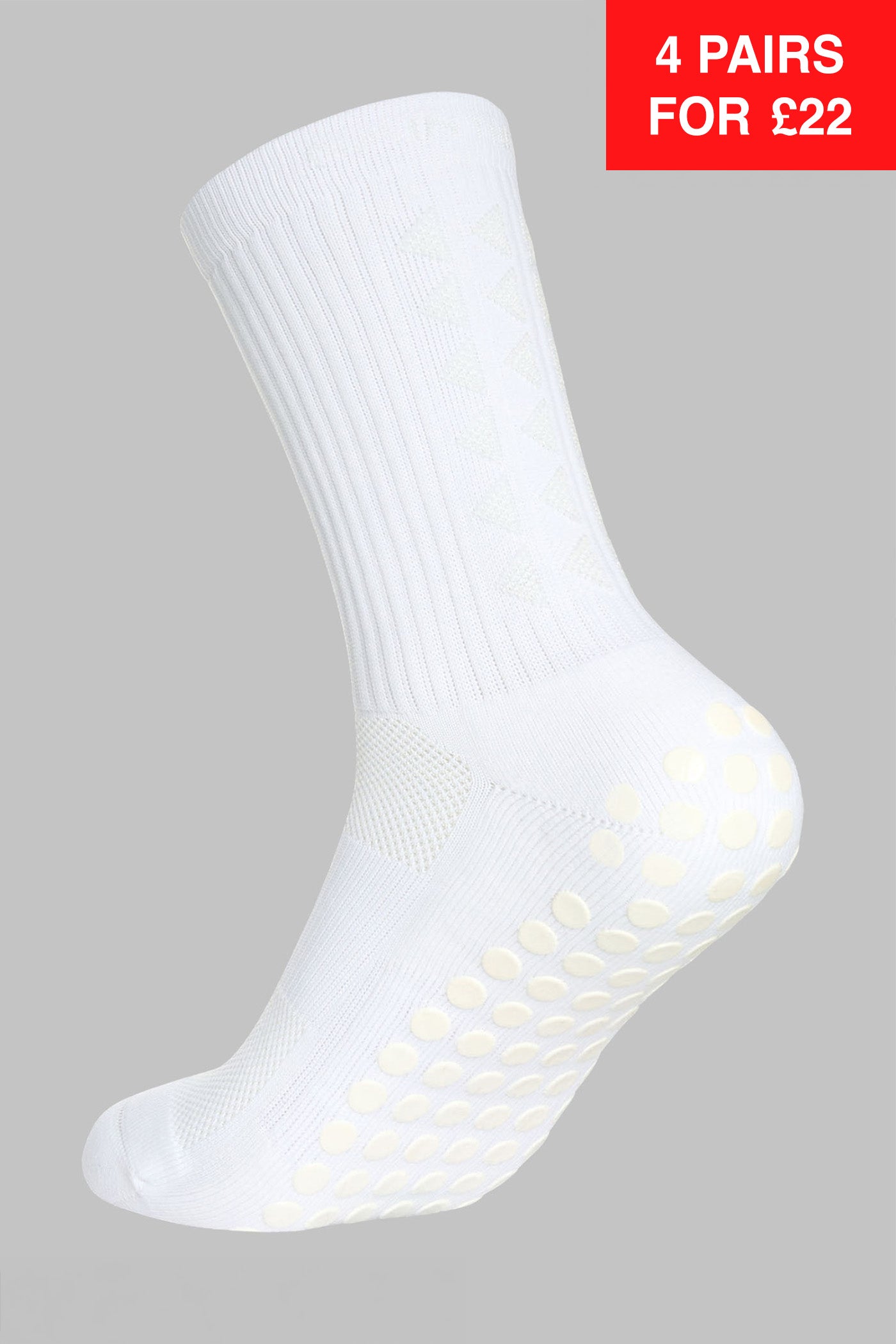 WHITEOUT EDITION GRIP SOCKS 2.0 MIDCALF LENGTH