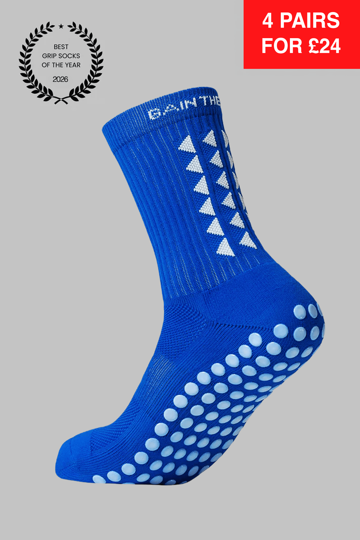 GRIP SOCKS 3.0  MidCalf Length - Blue