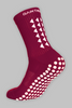 GRIP SOCKS 2.0  MidCalf Length - Maroon - Gain The Edge Official