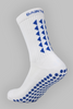 LIMITED EDITION GRIP SOCKS 2.0 - White & Blue - Gain The Edge Official