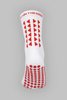 LIMITED EDITION GRIP SOCKS 2.0 - White & Red - Gain The Edge Official