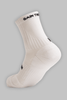 Running Socks Quarter Length - White - Gain The Edge Official