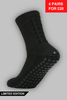 Load image into Gallery viewer, (BUNDLE) BLACKOUT LIMITED EDITION GRIP SOCKS 2.0 - Gain The Edge Official