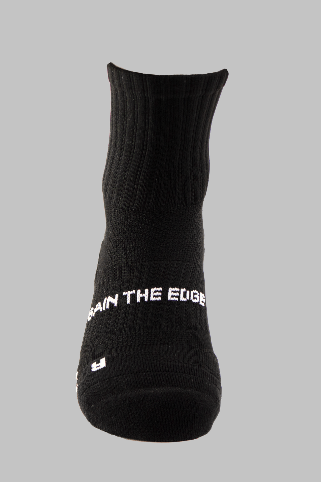 Running Socks Quarter Length - Black - Gain The Edge Official
