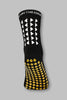 LIMITED EDITION GRIP SOCKS 2.0 - Black & Gold Grip - Gain The Edge Official