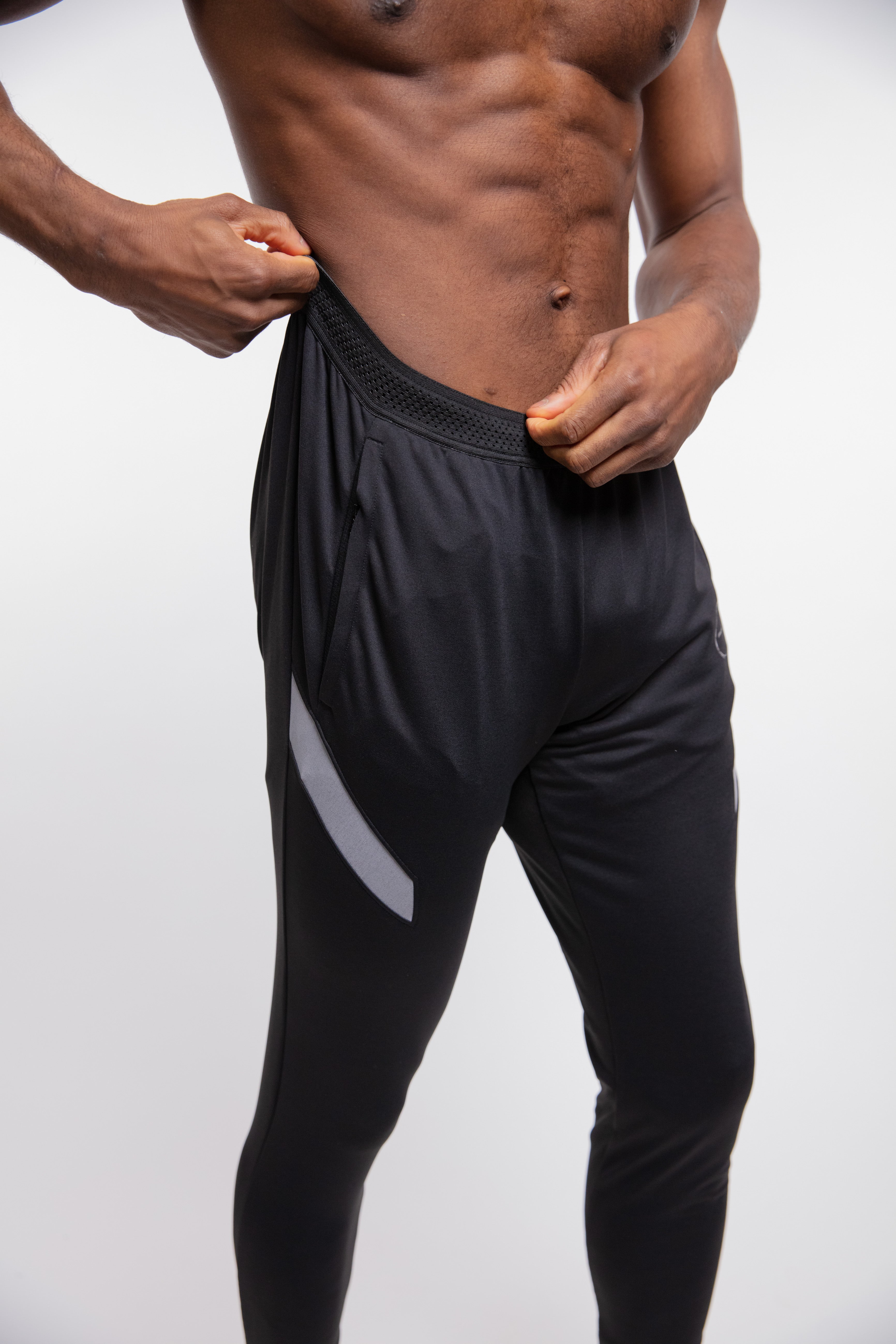 Elite Training Pant In Black & Grey - Gain The Edge Official