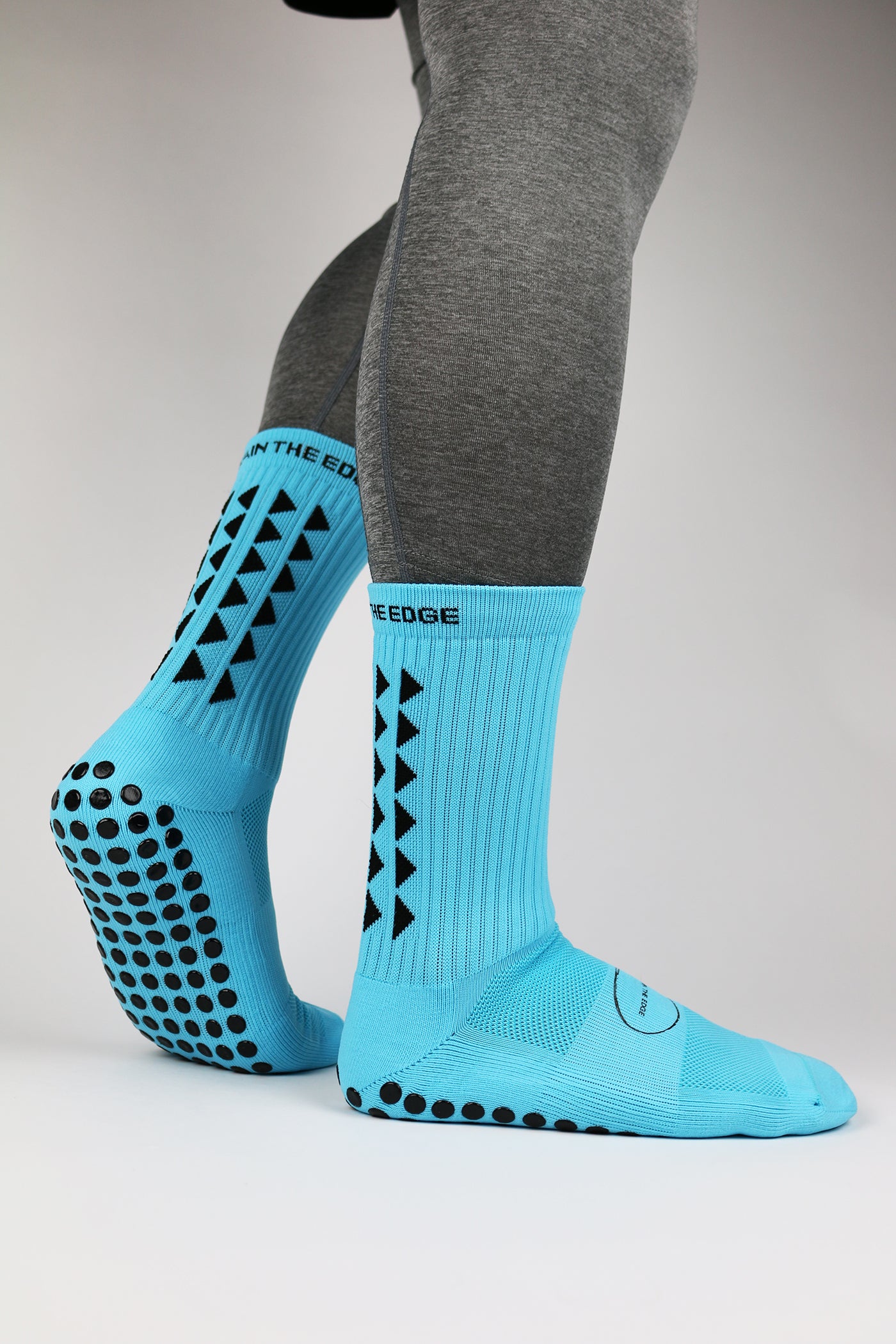 LIMITED EDITION GRIP SOCKS 2.0 - Turquoise - Gain The Edge Official