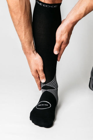 compression socks for elderly woman